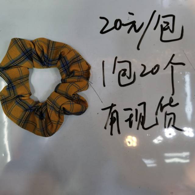 肖新款韩版田园风布艺女士发圈时尚高端发带