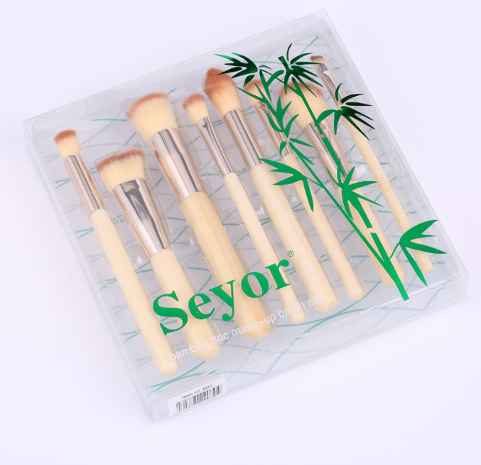 8只竹柄套刷套装多功能纯天然SY-Z008