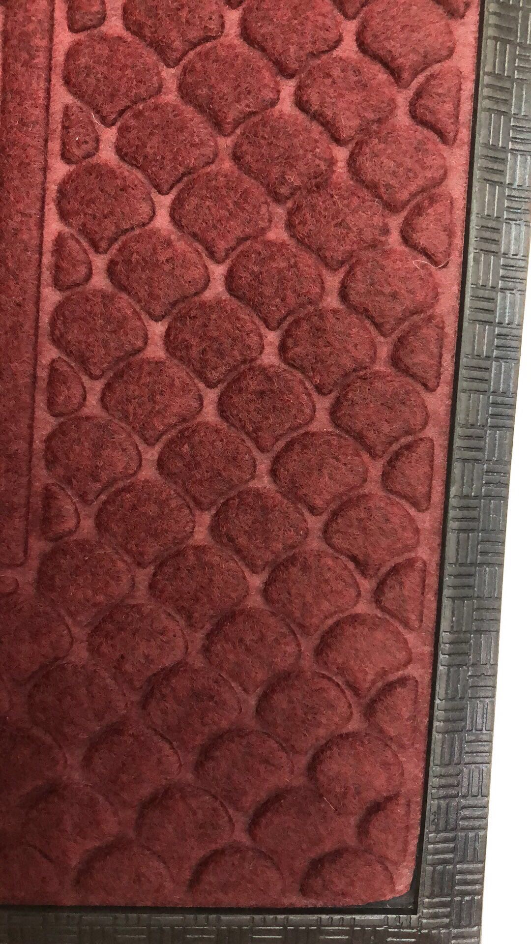 2023 New Factory Direct Sales Polypropylene + Rubber Rubber Into The Door Wear-Resistant Mat Manufacturers Direct Sales Specification drawing
