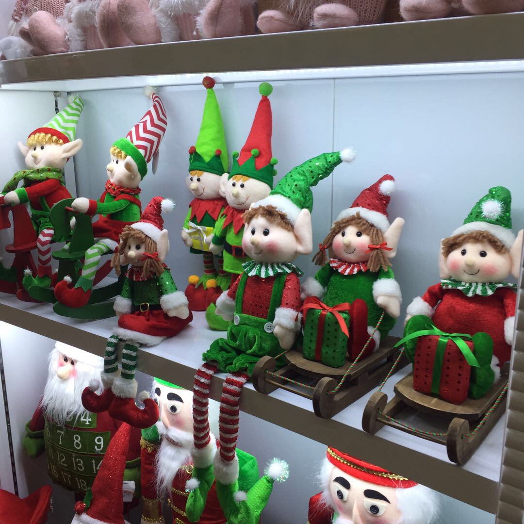 圣诞礼物礼品装饰玩偶套版厂家直销爆款