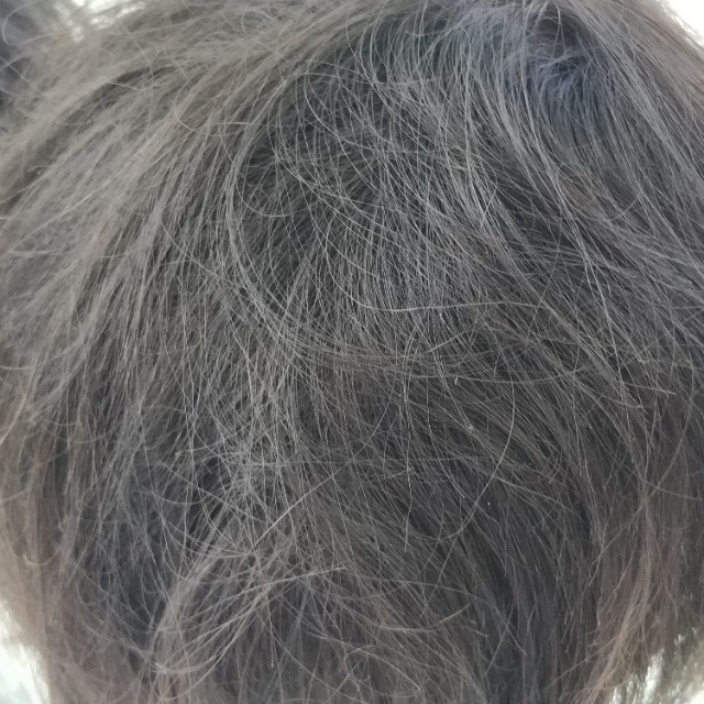 刘海长发 女士假发套 升级版空气刘海细节图