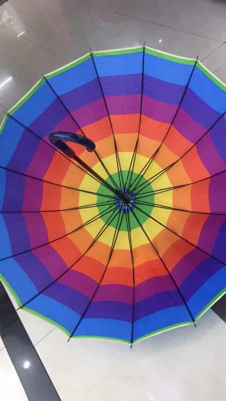 65 cm wide 16-piece umbrella, long-handled umbrella, advertising umbrella Specification image