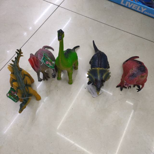仿真野生恐龙变色龙6款装