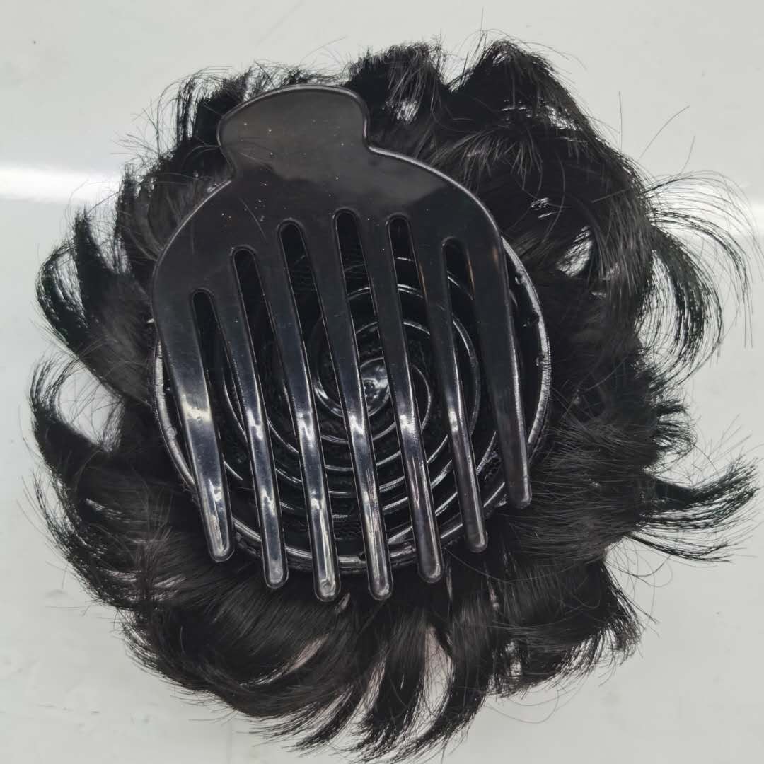 Korean-style fashionable and versatile women's wig, short hair wig clip Specification image
