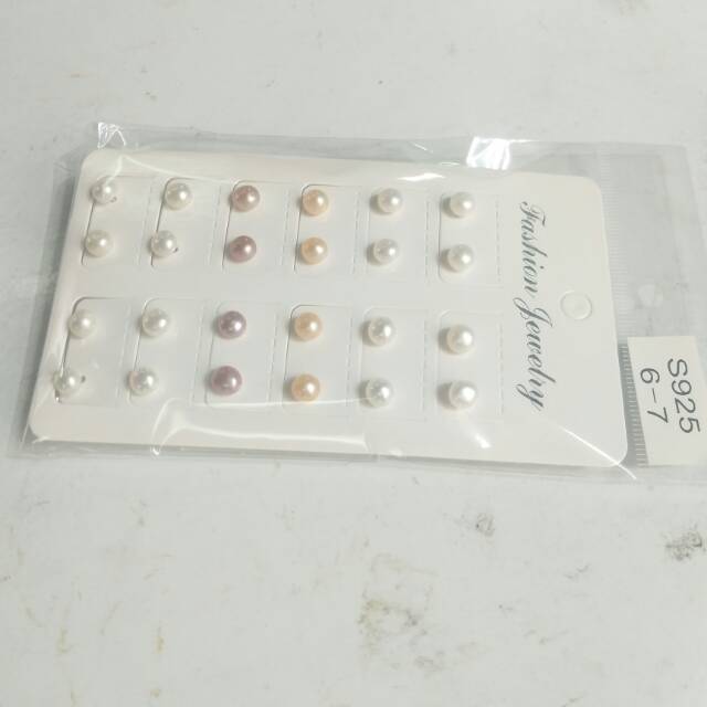 最新潮韩式珍珠耳钉项链手链饰品细节图