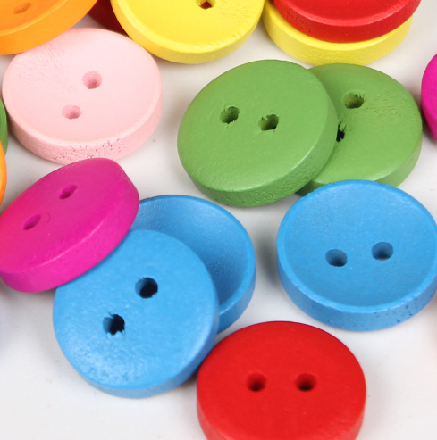 Share the inspiration spark: see how other creators play with the wooden button color bowl