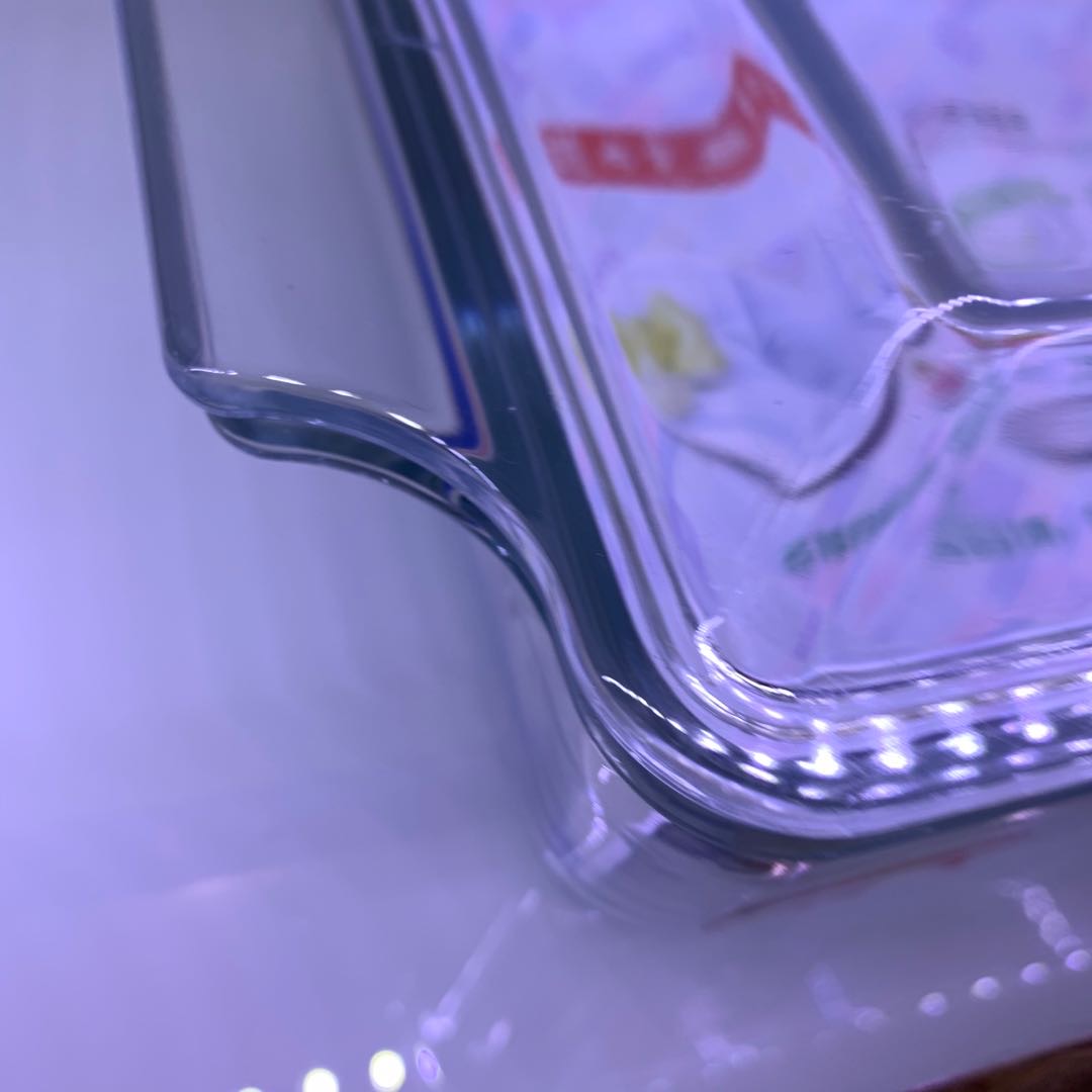 方形烤箱专用水晶煲细节图