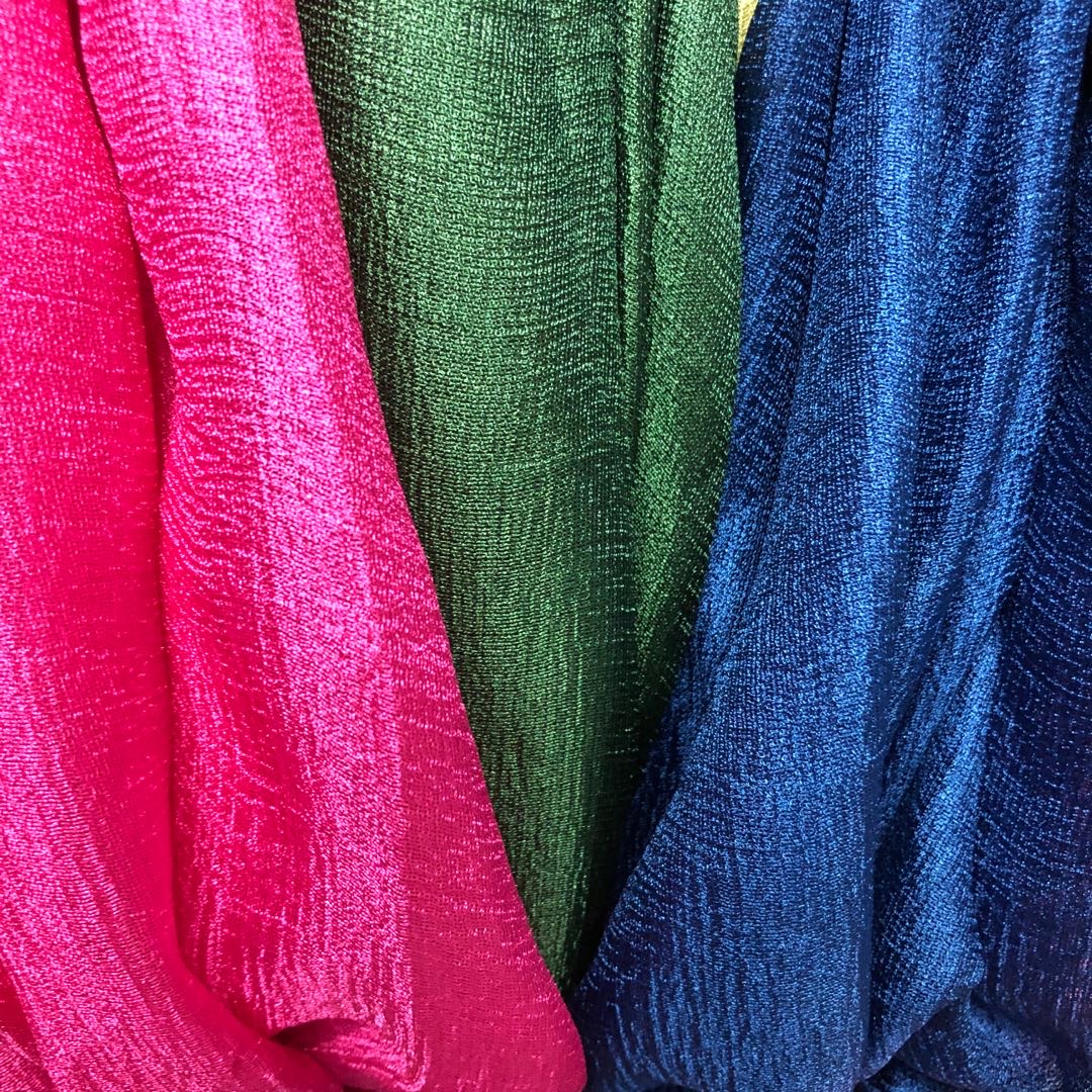 Dutch linen fabric multi-color scarf fabric details Picture