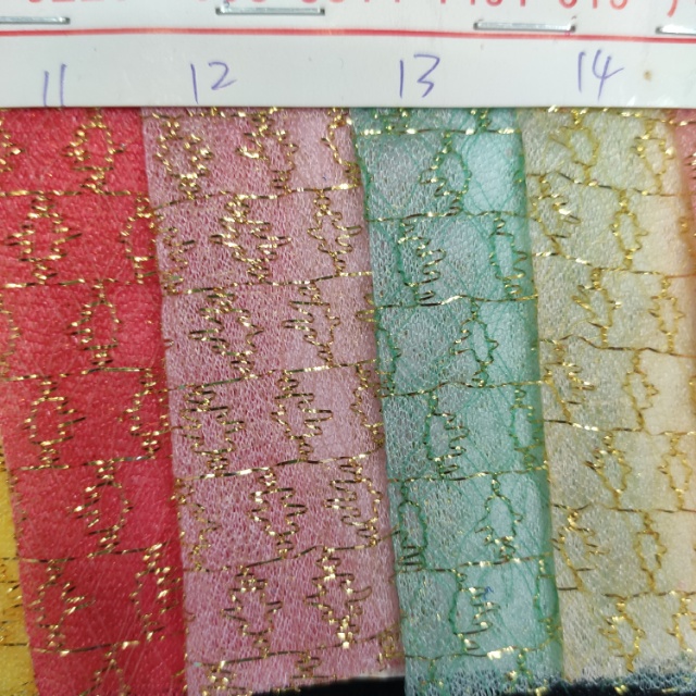 Spider web clothing decorative fabric is available in multiple colors and the price is negotiable Specification image