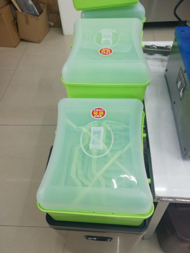 绿色环保高温蒸汽看得见的消毒盒食用级PP工程熟料消毒盒详情图3