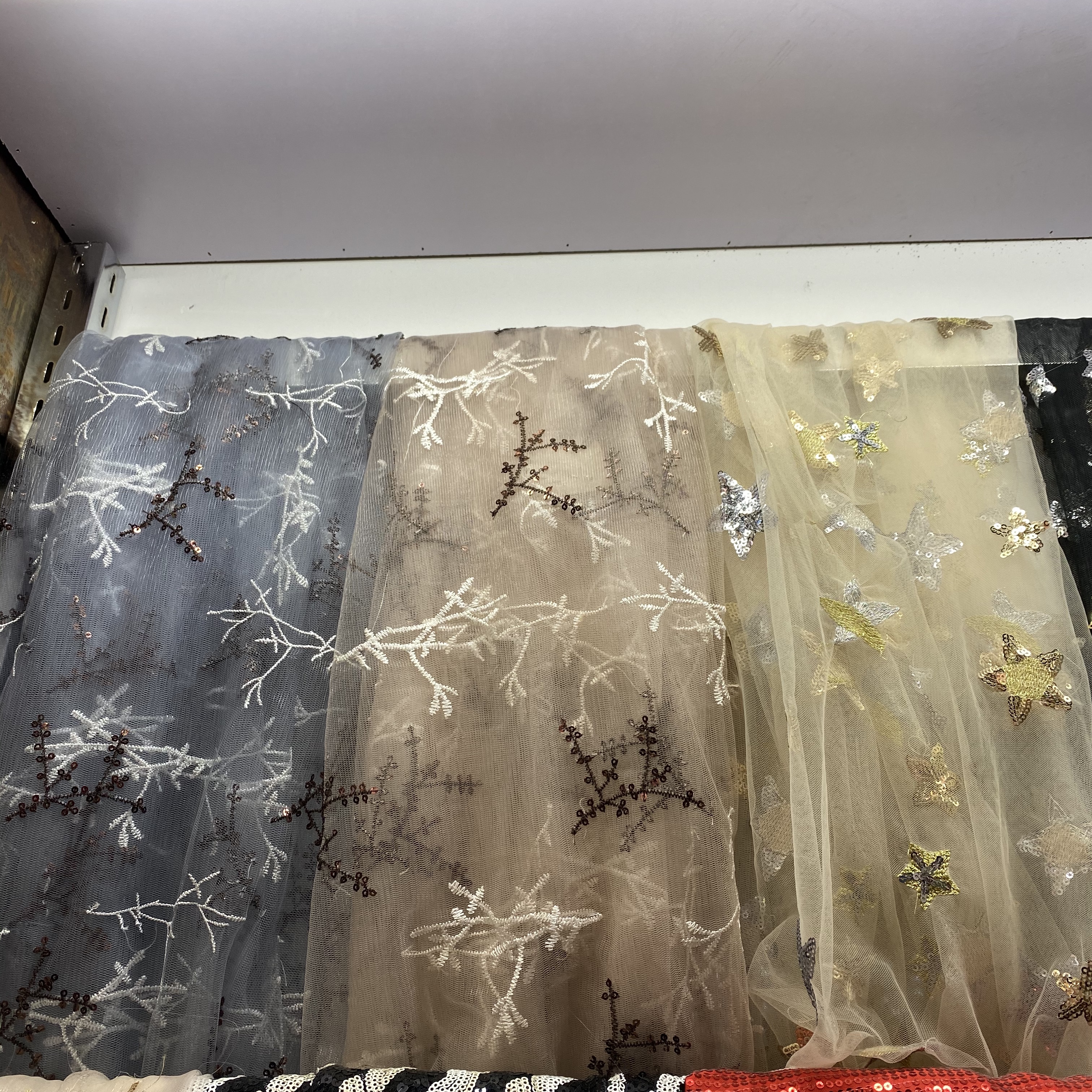 量大免邮 舞台幕布、婚庆背景 表演舞蹈服装面料/6MM大珠片亮片布