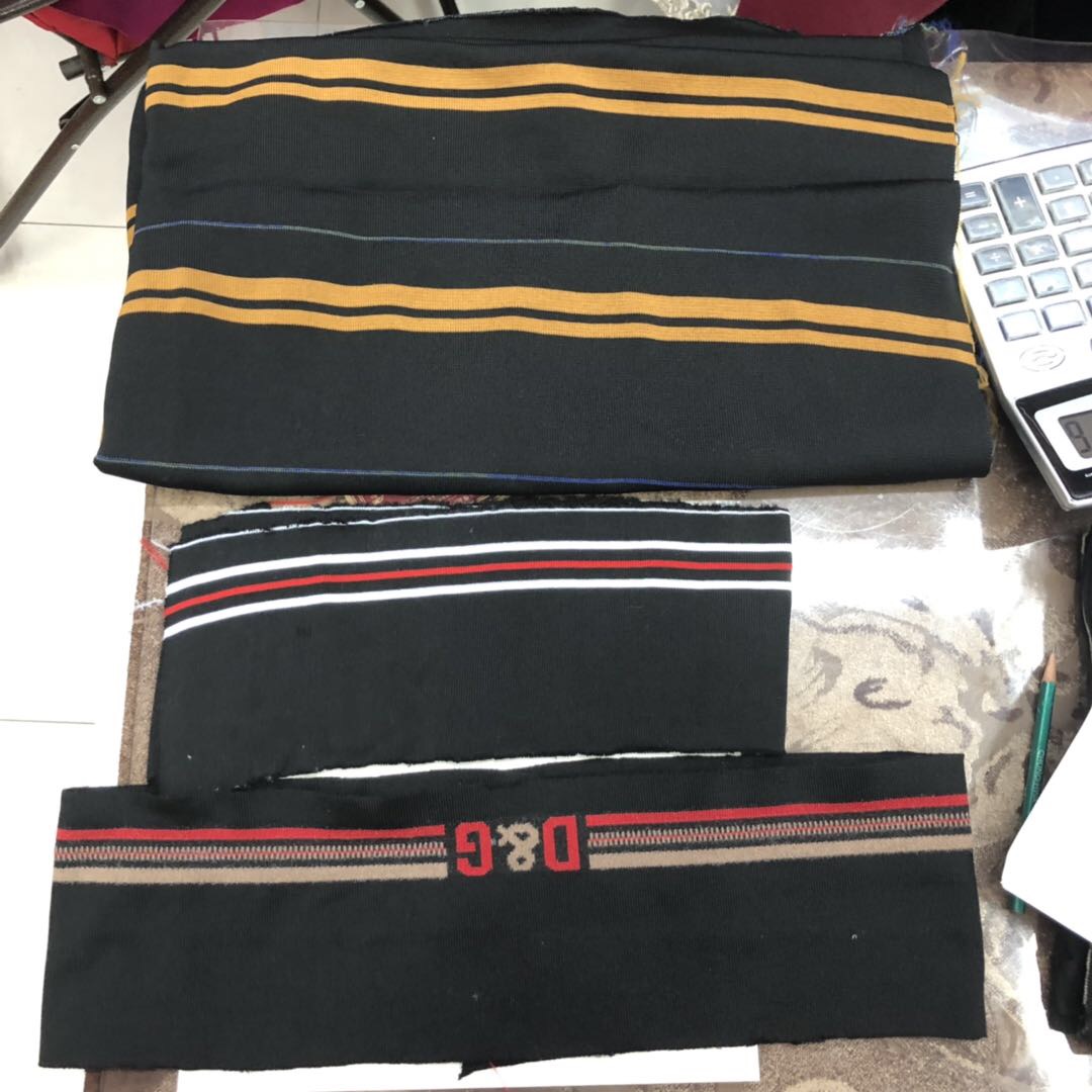Classic Generous Elastic Knit Ribbed Waistband