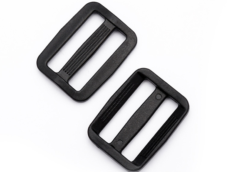 高品质塑料日字三挡扣口子方扣半圆D环调节扣箱包配件     