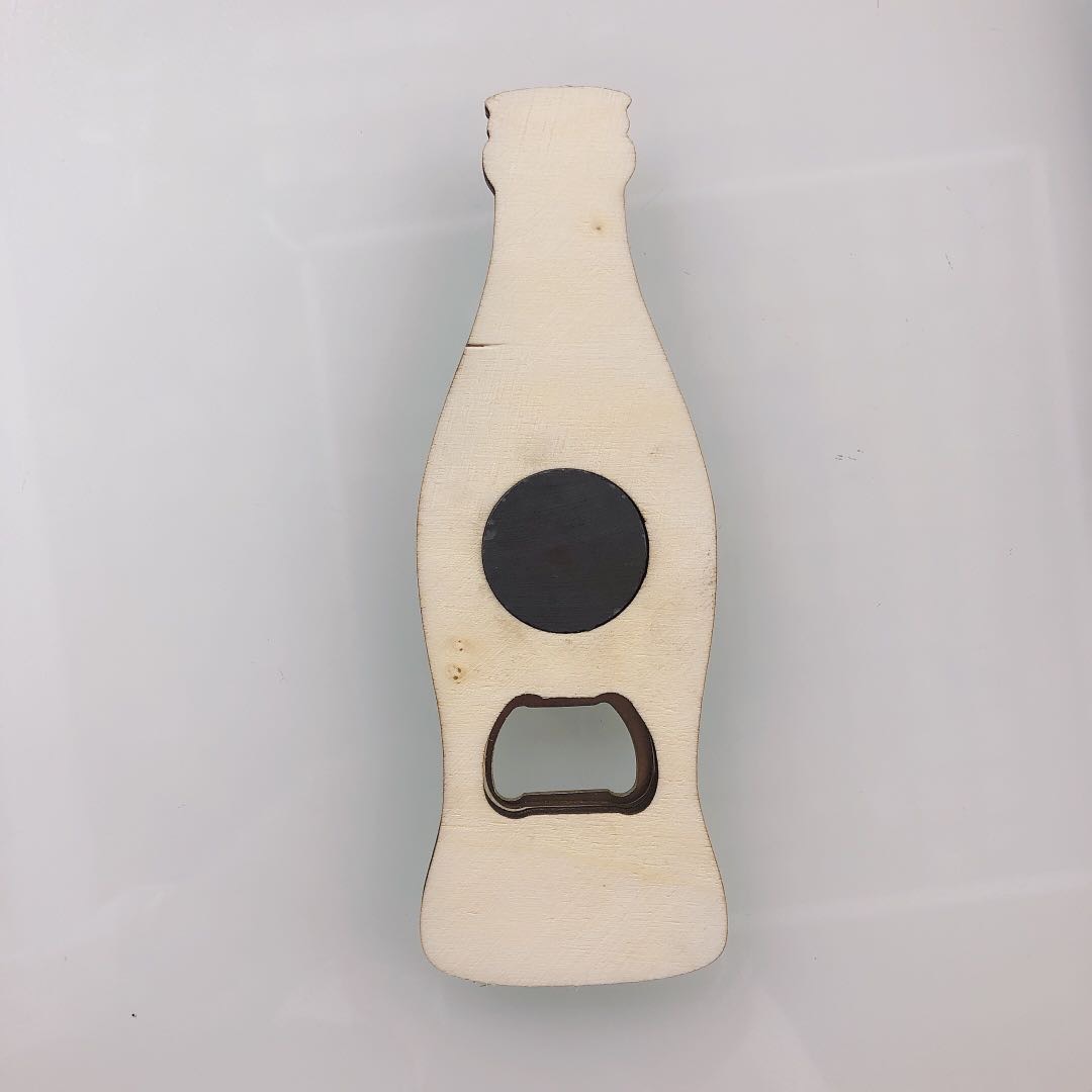 啤酒开瓶器创意冰箱贴启子钥匙扣起瓶器广告定制带磁铁冰箱贴细节图