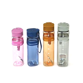 Plastic Drinking Cup Convenient Portable Cup Space Cup Students Men's And Women's Sports Cup Square Cup Body