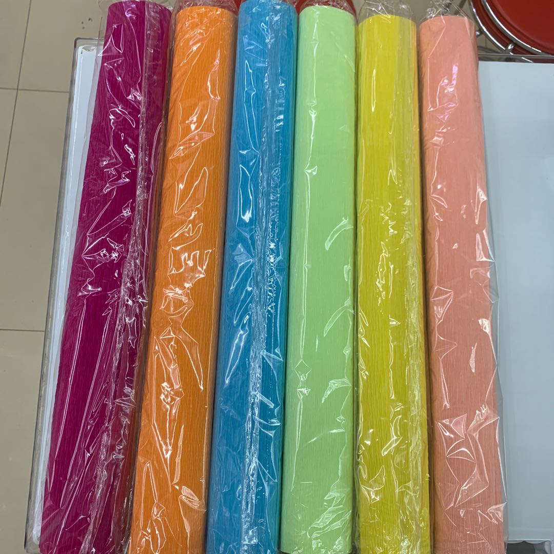 辅新纸品文具文化办公新款邹卷纸手揉纸儿童手工纸包花纸包装纸