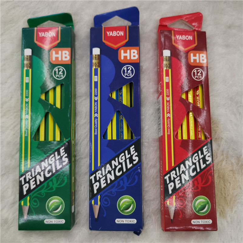 Yabon2200hb Pencil Water Soluble Color Lead Roller Curtain Set Write Continuous Hex Bar
