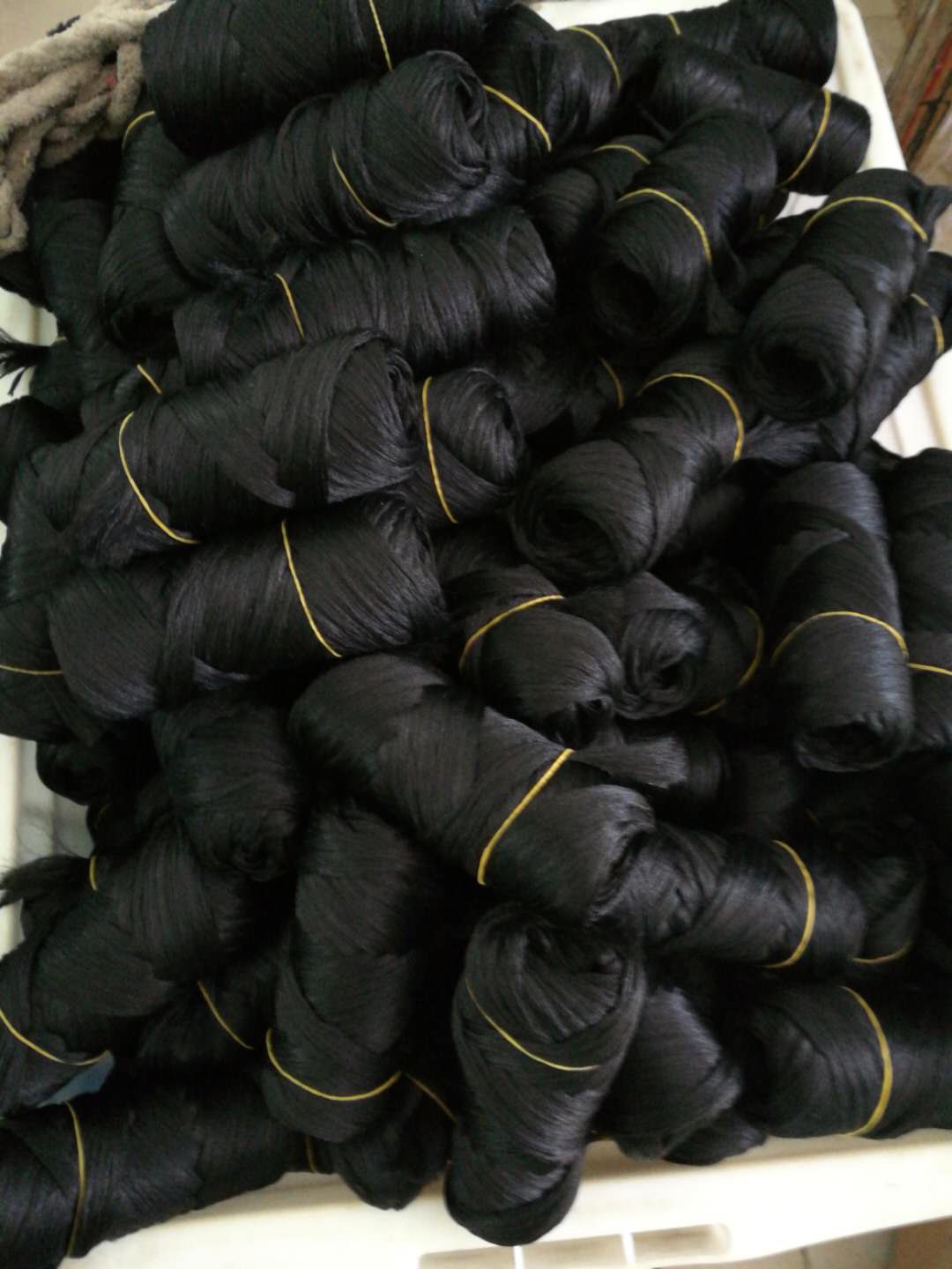 Bestseller wig wool Black wool brazil wool