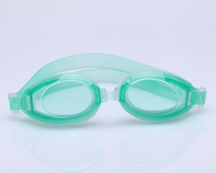 Wholesale of new unisex plain swimming goggles, waterproof and anti-fog fashionable swimming glasses Specification image