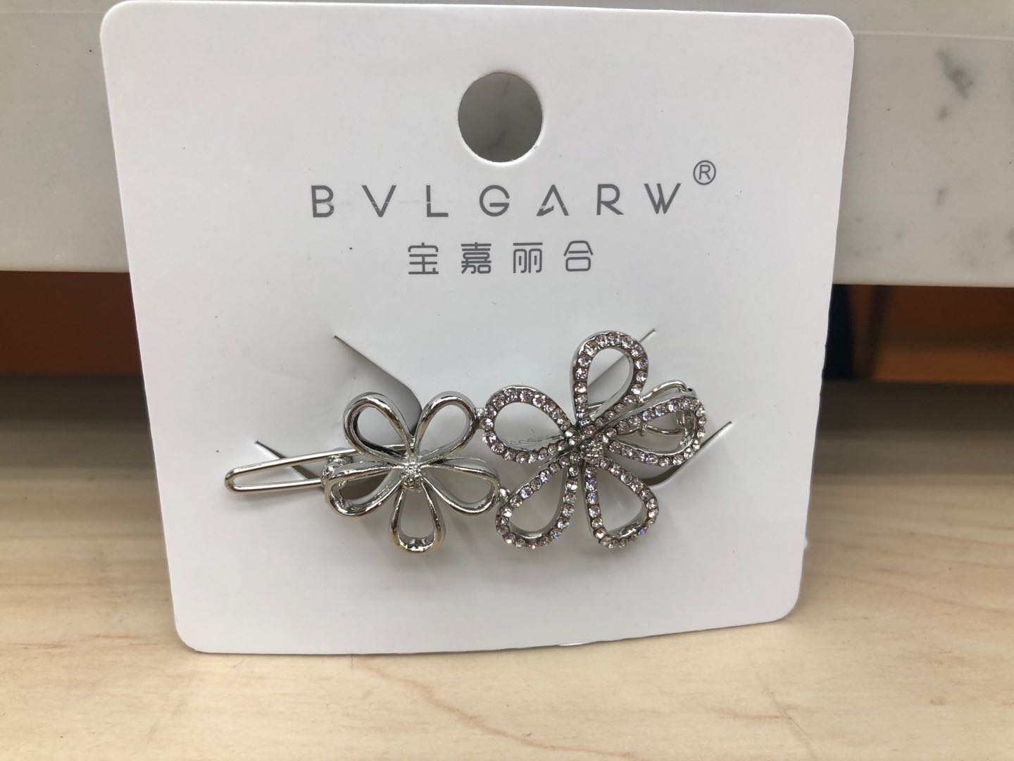 Flower Clip Headdress For Women Hairpin Top Clip For Bangs Carson Hair For Women Super Fairy Korean Style Girl Flower Style Side Clip Specification drawing