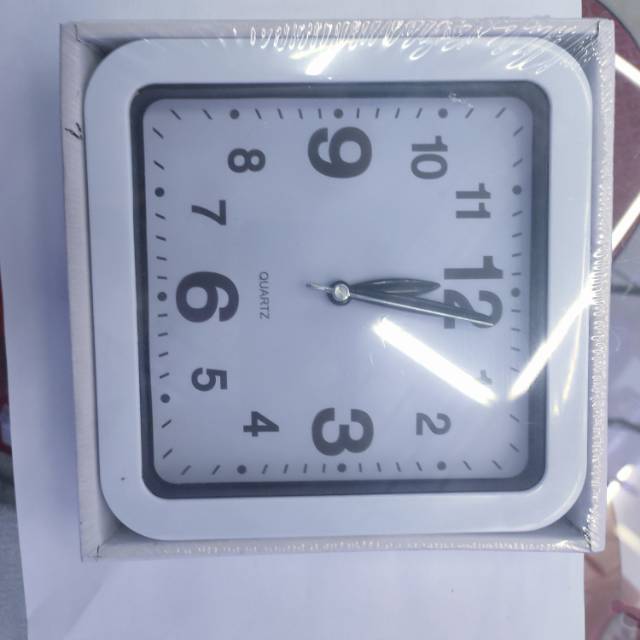 方形闹钟创意可爱小闹钟水果色打铃双音闹钟