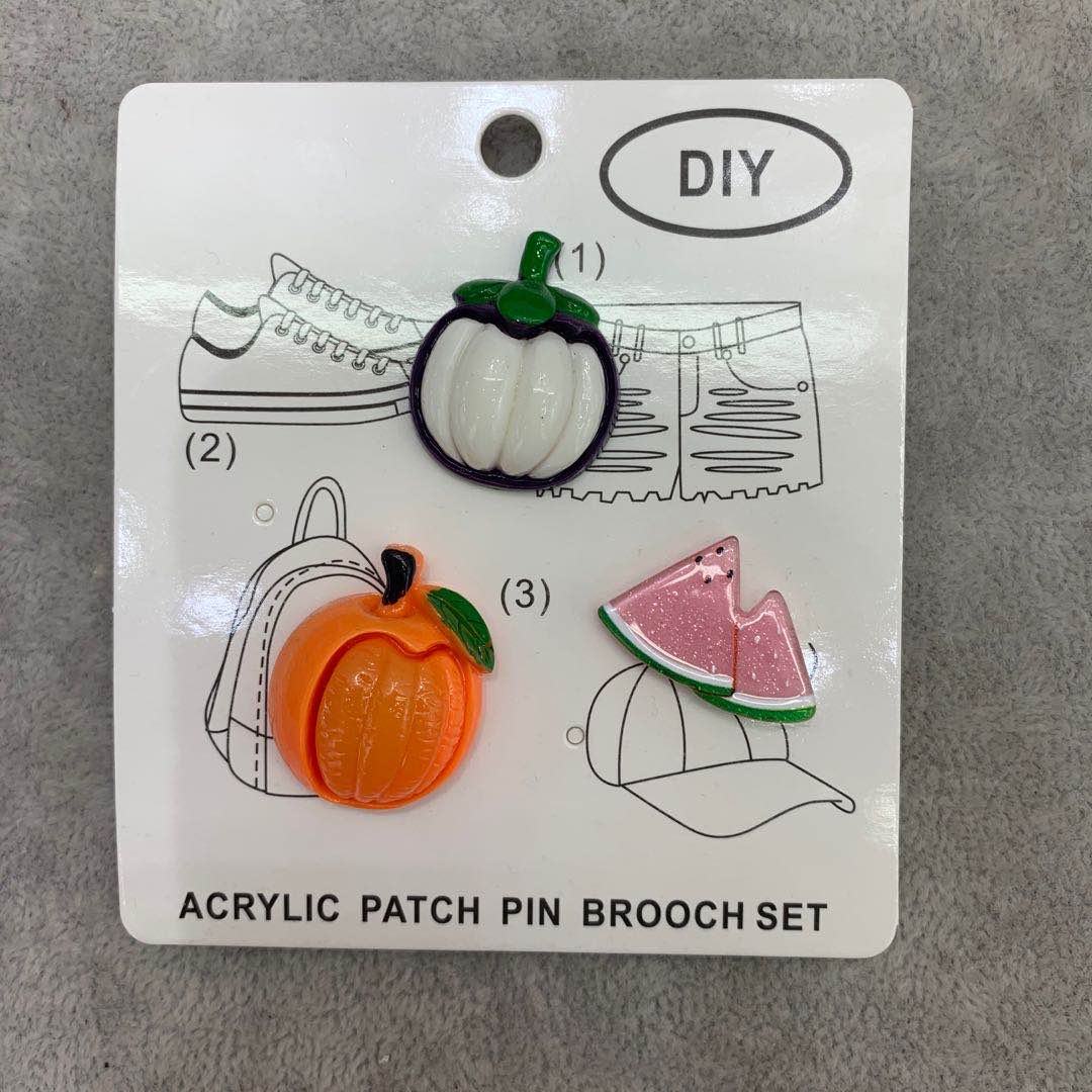 Watermelon fruit hairpin, cute children and little girls, bright acrylic headband