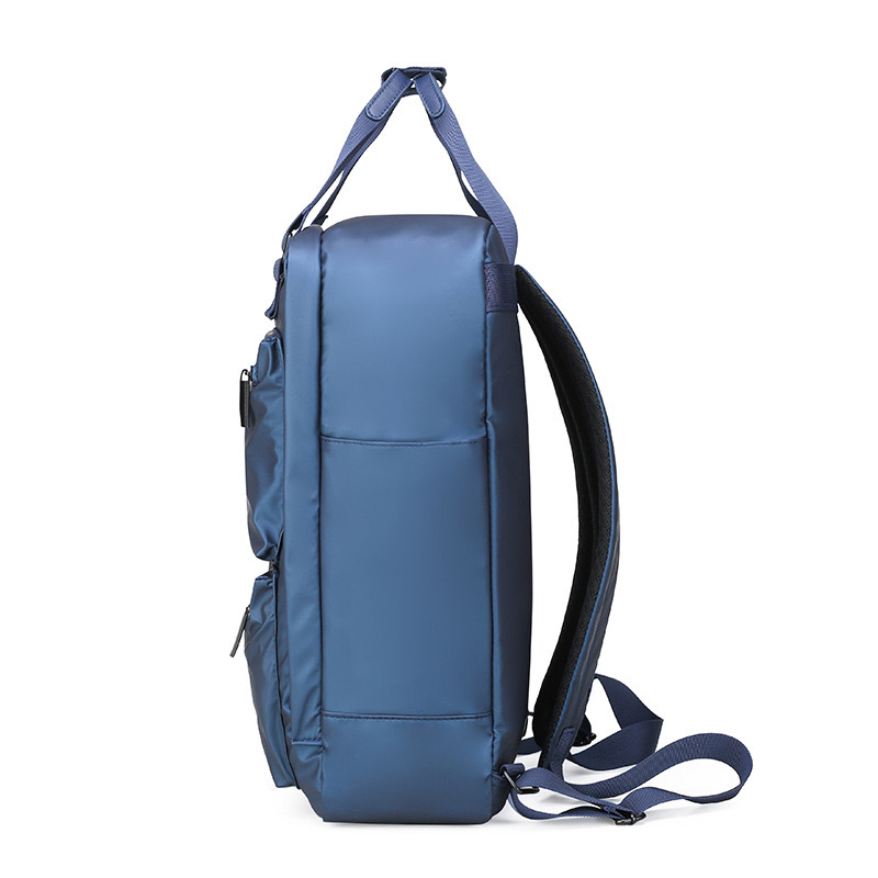 Men's Backpack Fashion Trend College Casual Simple Oxford Cloth Bag Specification drawing