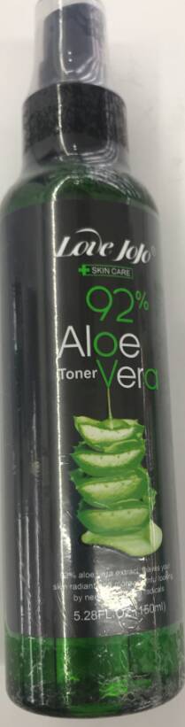 ALOE VARA 92%TONER芦荟保湿面部喷雾爽肤水化妆水