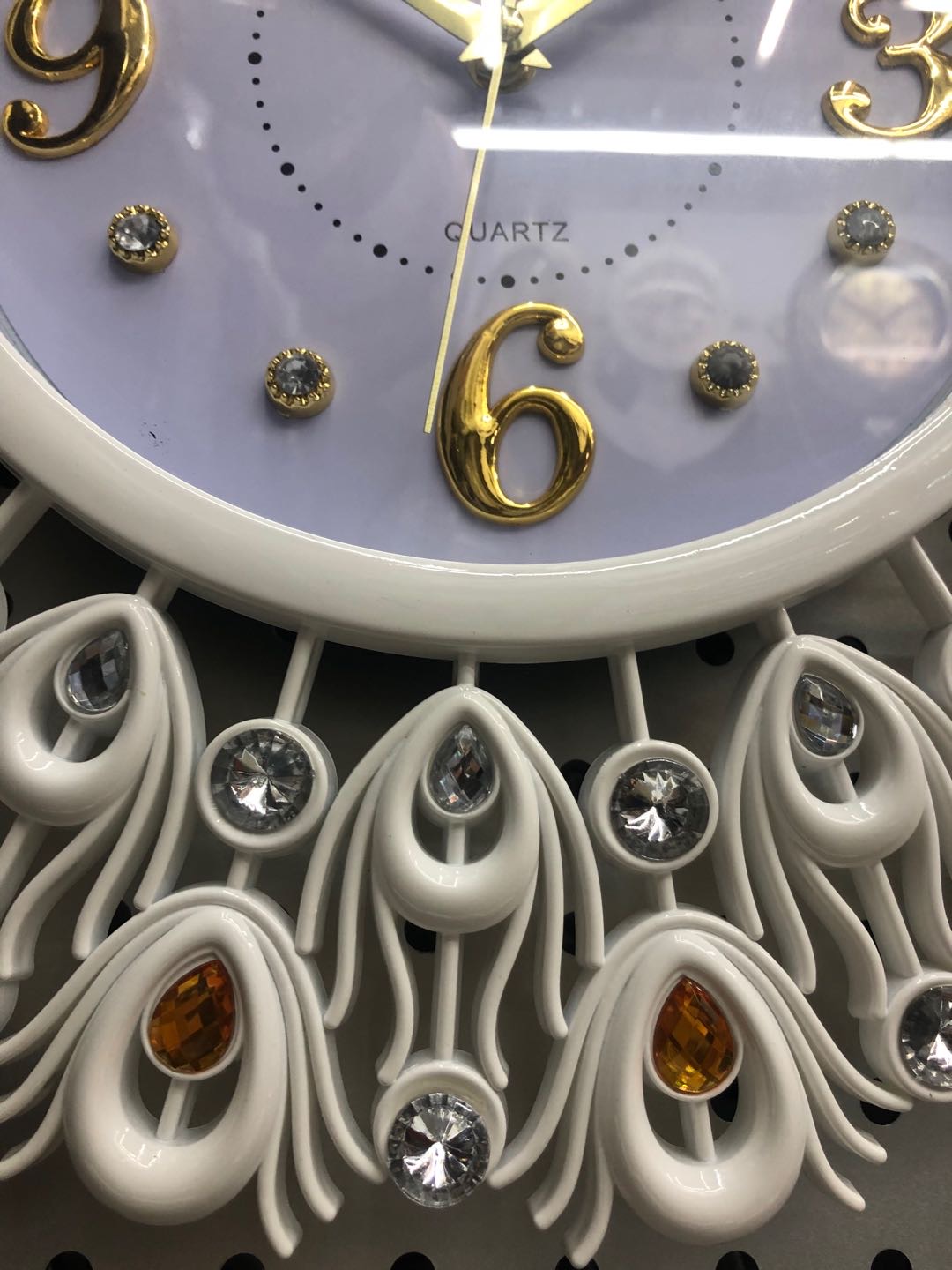 现代简约欧式大号客厅双面挂钟时尚创意墙壁挂钟卧室静音钟表细节图