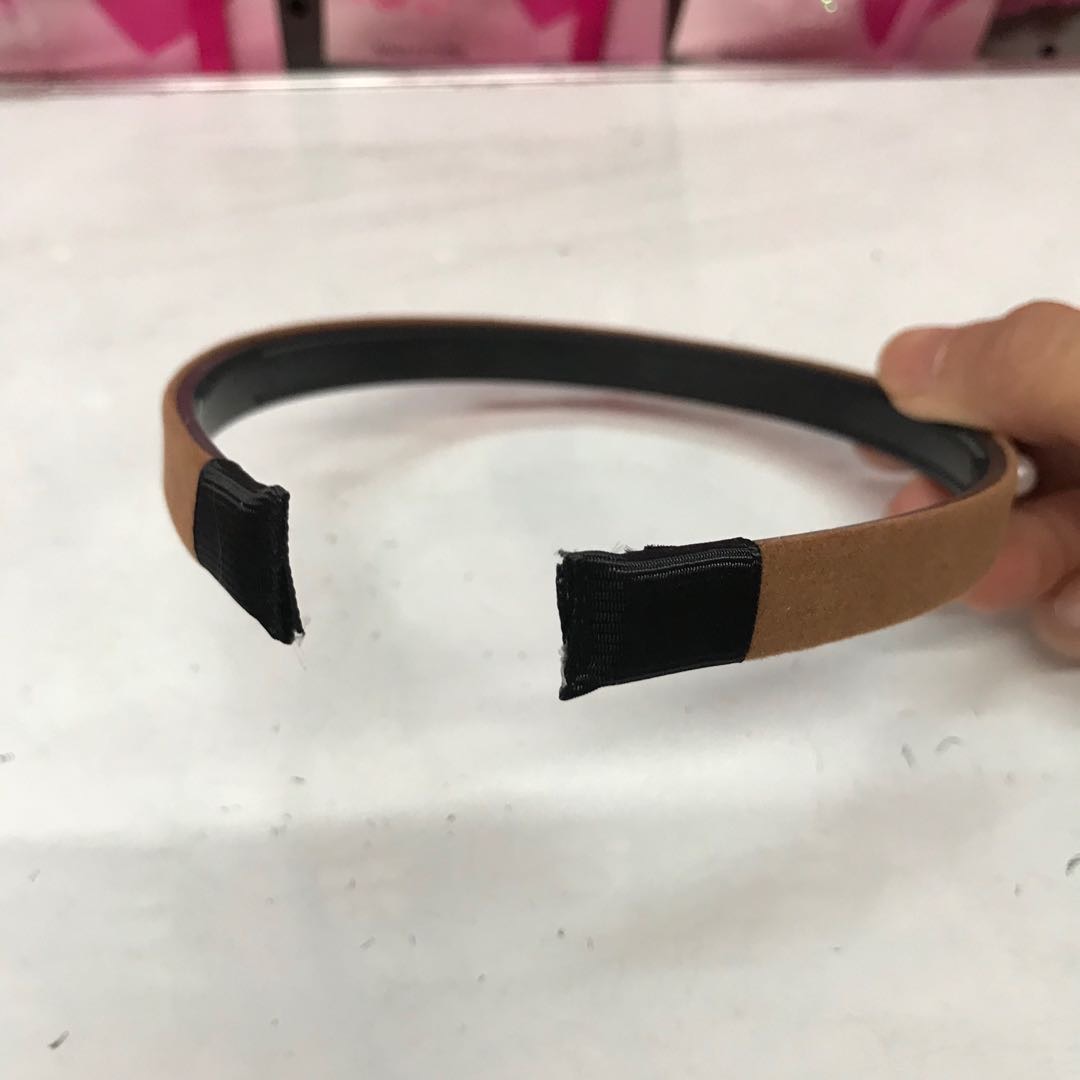 Korean toothed thin hair band, mid-wide, sweet and simple, Japanese fresh and clean hair clip, anti-slip hair tie, face wash headband Specification image