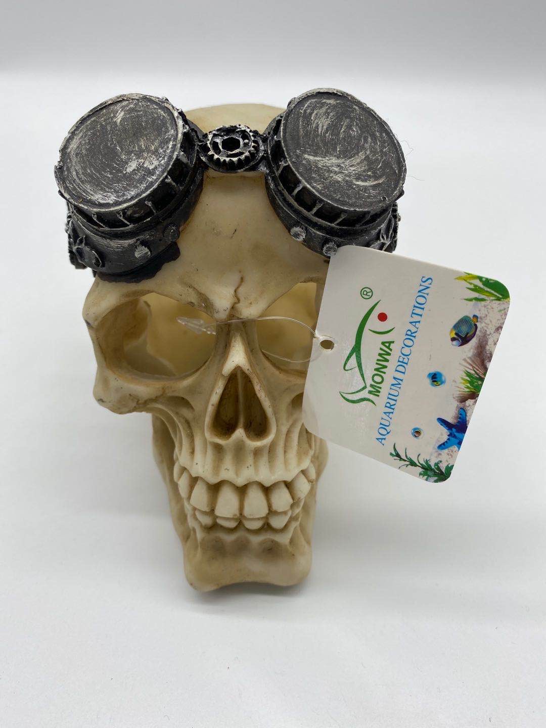 Cute kid aquarium products, mechanical skull fish tank ornaments Specification image