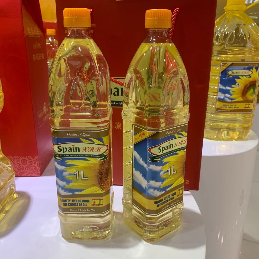 西班牙原瓶原装进口1升葵花籽油详情2
