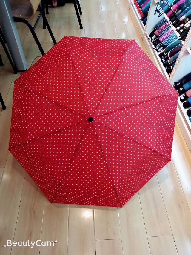 太阳伞女防紫外折叠抗风晴雨两用遮阳防晒雨伞细节图