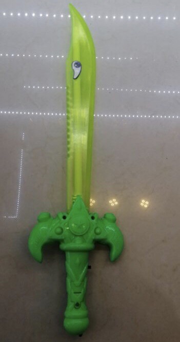 热卖儿童玩具刀 电子闪光刀剑 发光伸缩剑四节闪光棒厂家