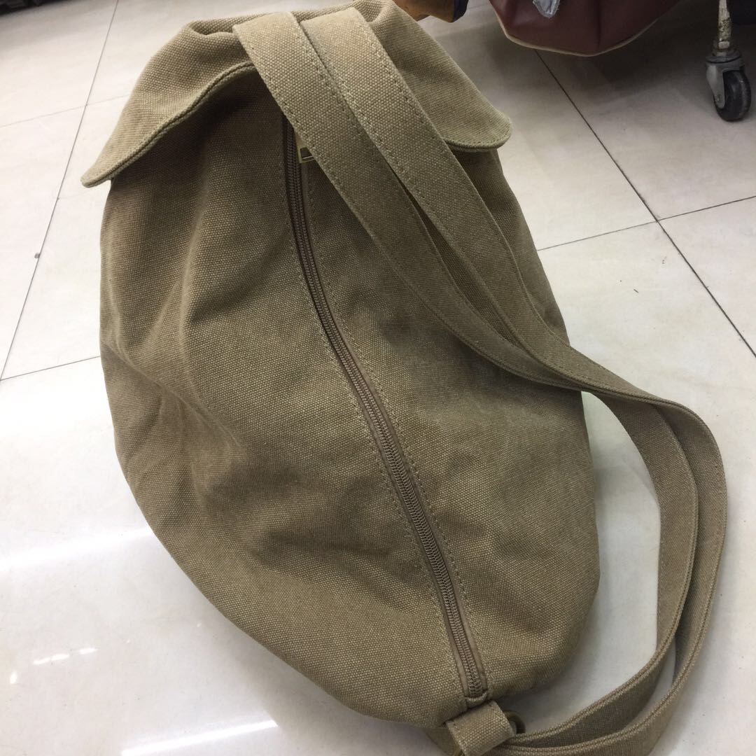 新款女单肩包购物袋挎包文艺布袋学生书包大包手提包细节图