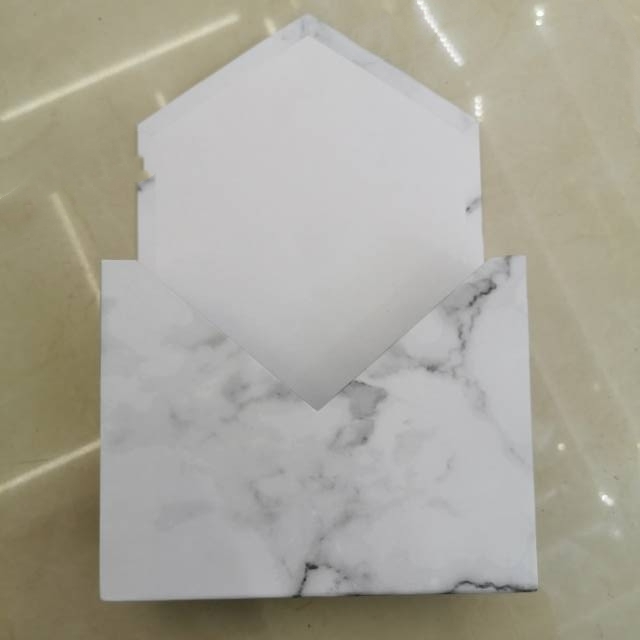 大理石纹手捧信封盒  时尚折叠鲜花包装盒 花束包装盒礼品盒锦衣鲜花包装
