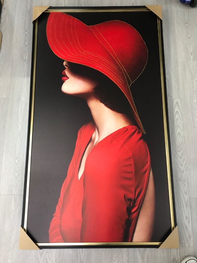 Personality figure painting living room dining room decorative painting Personality hotel decorative painting thumbnail