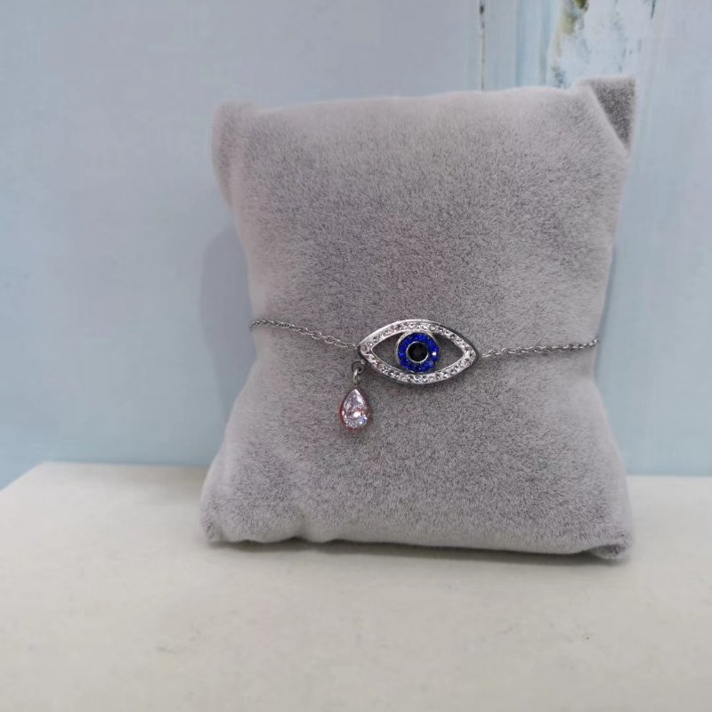 Fashion Little Fresh Angel Tears Bracelet High-End Environmental Micro Inset Zircon 100 Mesh Red Jewelry details Picture