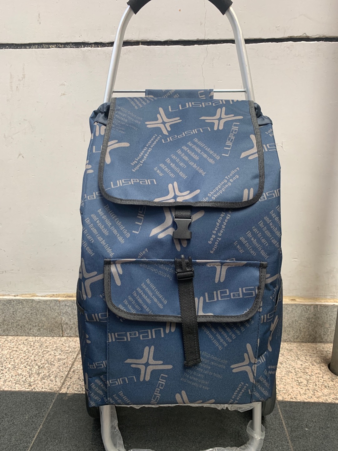 拉杆车购物袋超轻家用可拆卸拉杆包