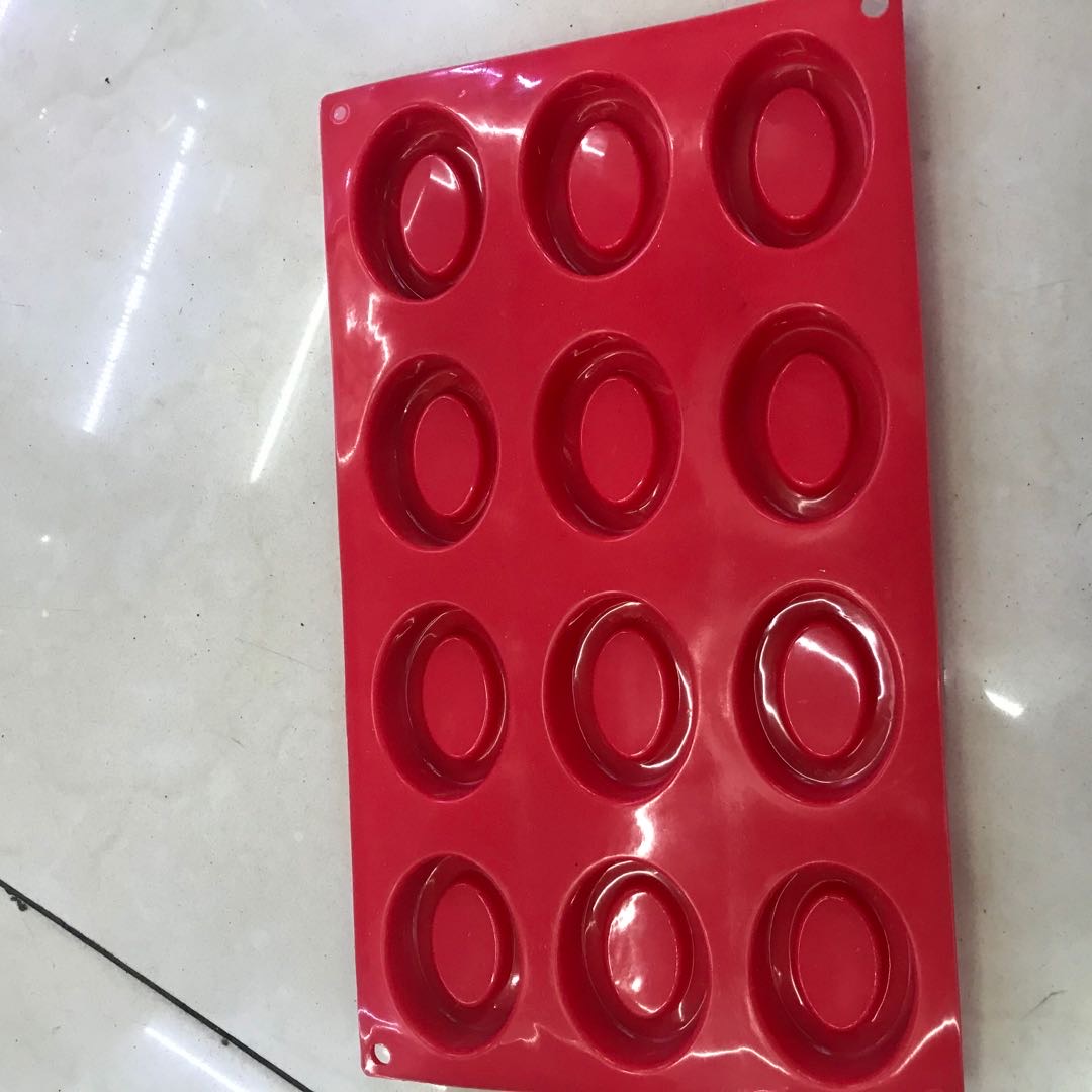 甜甜圈硅胶模具果冻布丁巧克力空心天使蛋糕模DIY烘焙模具