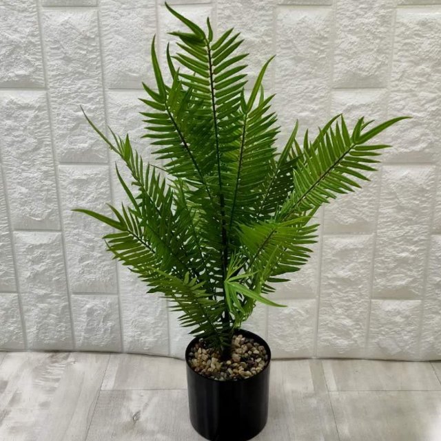 Fern simulation of green plant potted indoor decoration home furnishings thumbnail