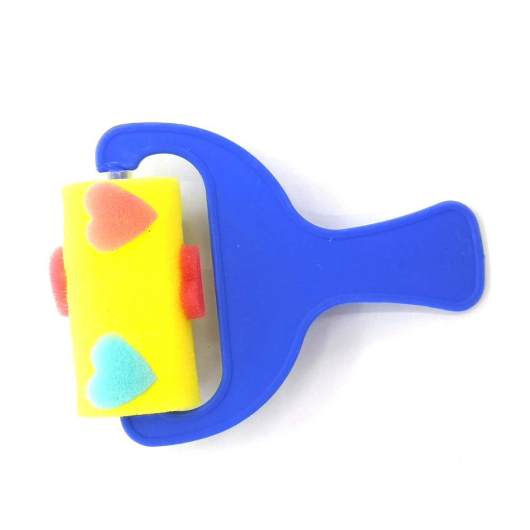 儿童DIY小孩绘画滚筒花卉印章涂画工具套装产品图