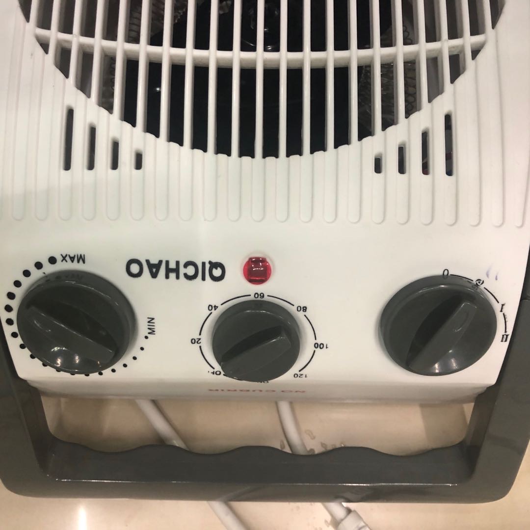 Household energy-saving mini countertop bathroom electric heater details Picture