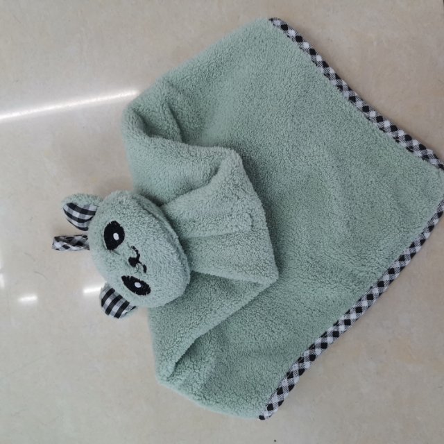 厂家直销时尚环保抹布小熊猫抹布洗碗布擦手巾擦车布详情图2