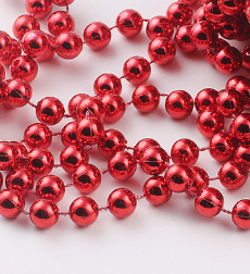 Christmas Plating Fixed Wire Bead Clothing Accessories Cotton Thread Bead Chain Positioning Bead Curtain Bead Custom Code Roll Specification drawing
