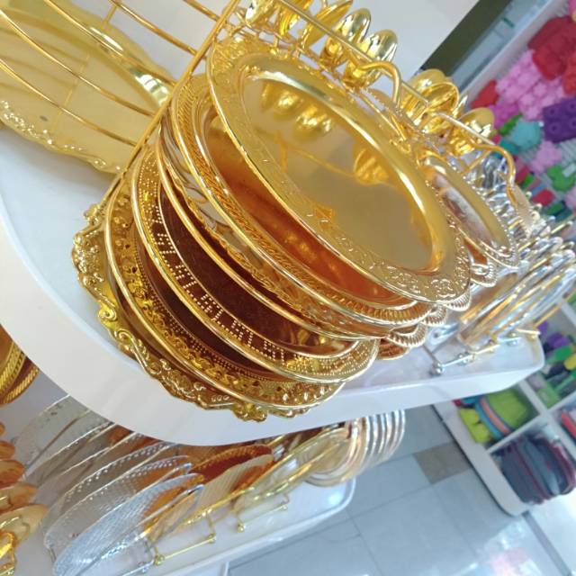 摆件欧式铁艺创意婚礼甜品台金色蛋糕架蛋糕盘婚庆道具甜品架