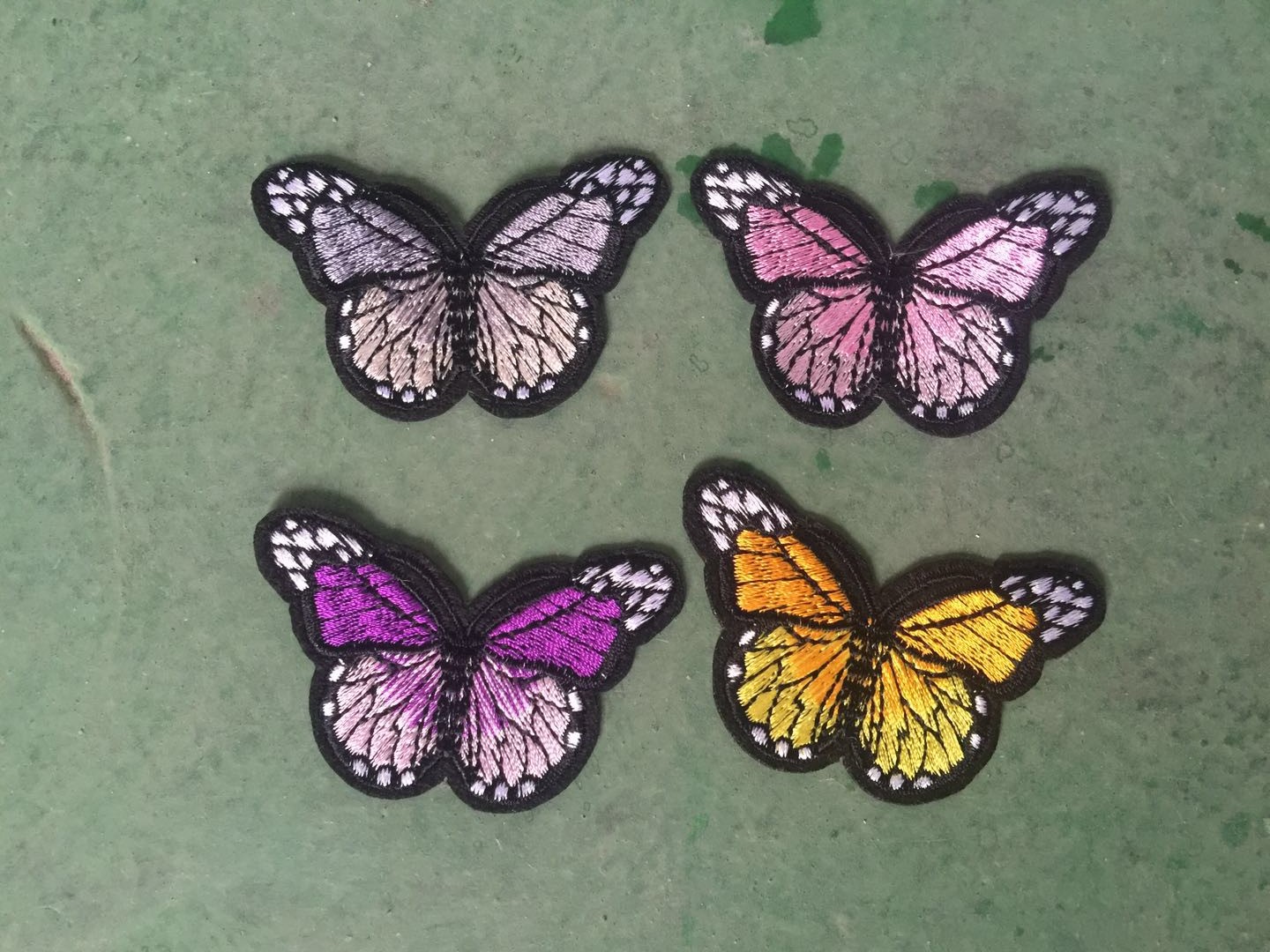 Butterfly Fly Yarn Embroidery Butterfly Handmade Hair Accessories Headwear Diy Accessories Hairpin Headband Materials details Picture