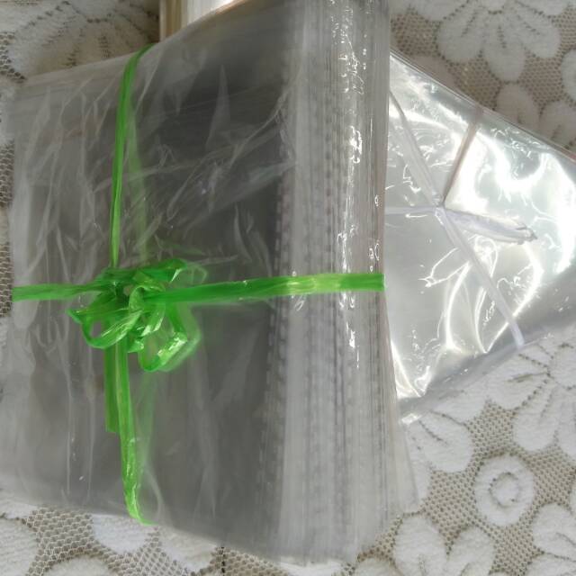 40×50 large opp bag Transparent bag Self-adhesive PE bag jewelry clothing bag thumbnail