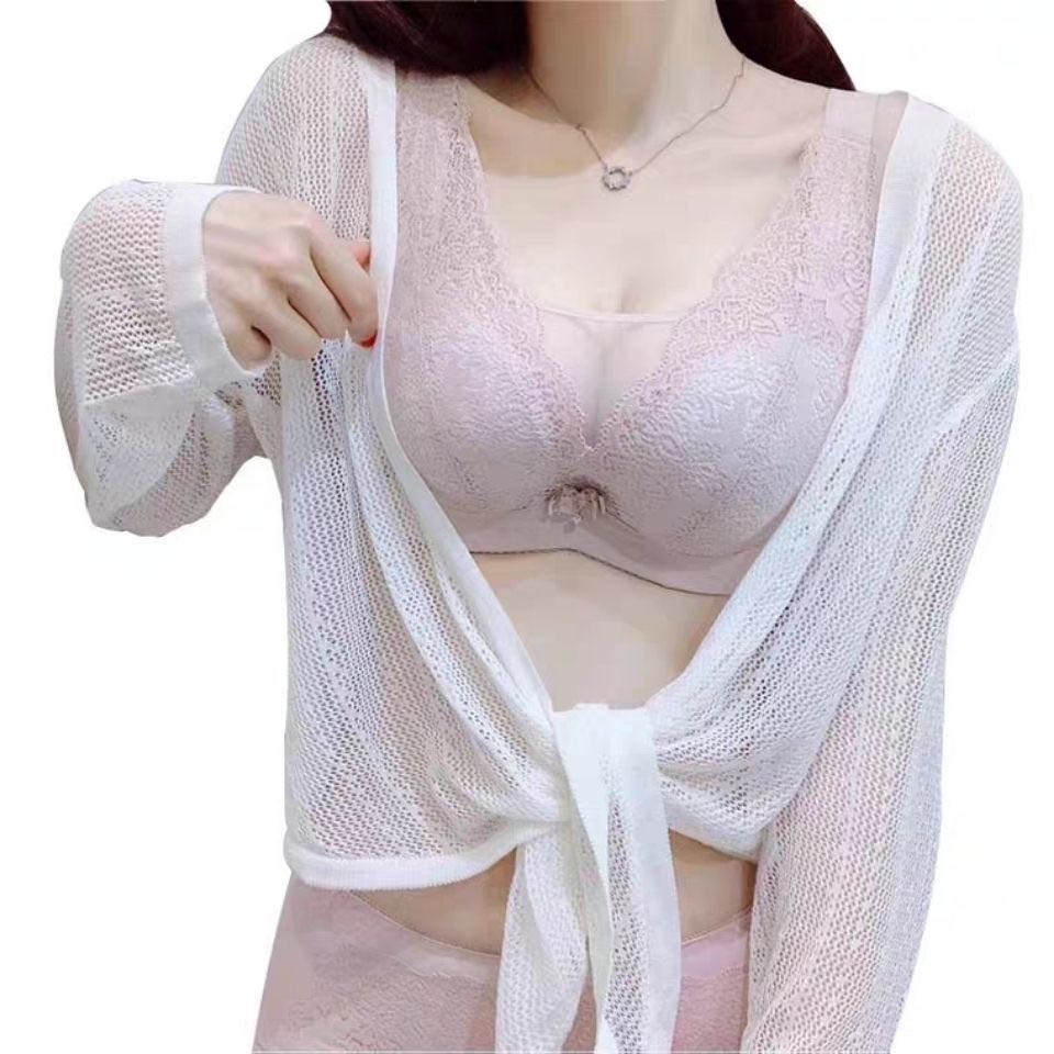 蕾丝抹胸 调整型内衣 薄款 透气聚拢内衣