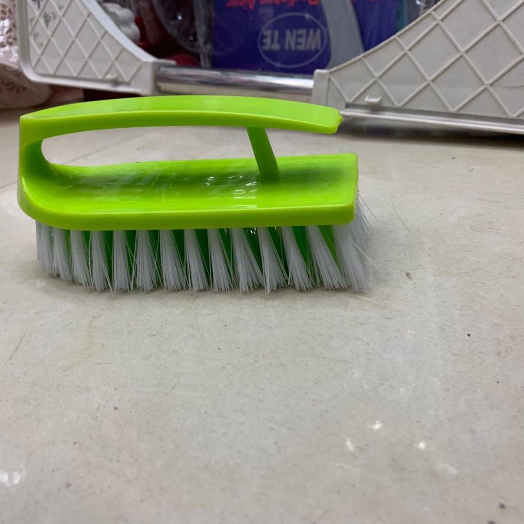 绿色刷子清洁刷洗衣刷